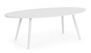 BIZZOTTO Konferenční stolek SPACE 119x58cm bílý