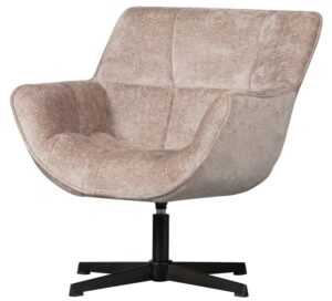 WOOOD Otočné křeslo WIBO taupe