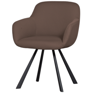 WOOOD Jídelní židle JUNO kávová