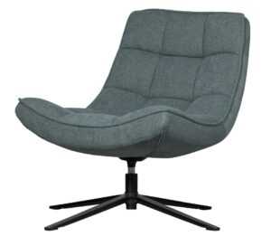 WOOD Otočné křeslo MAUDI modré