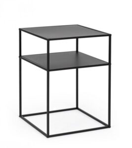 BIZZOTTO Odkládací stolek ALRIK černý