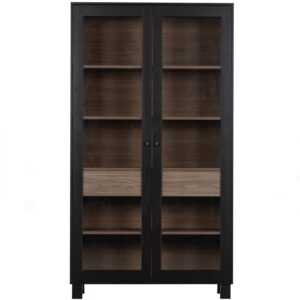 WOOOD Vitrína GOOS černá