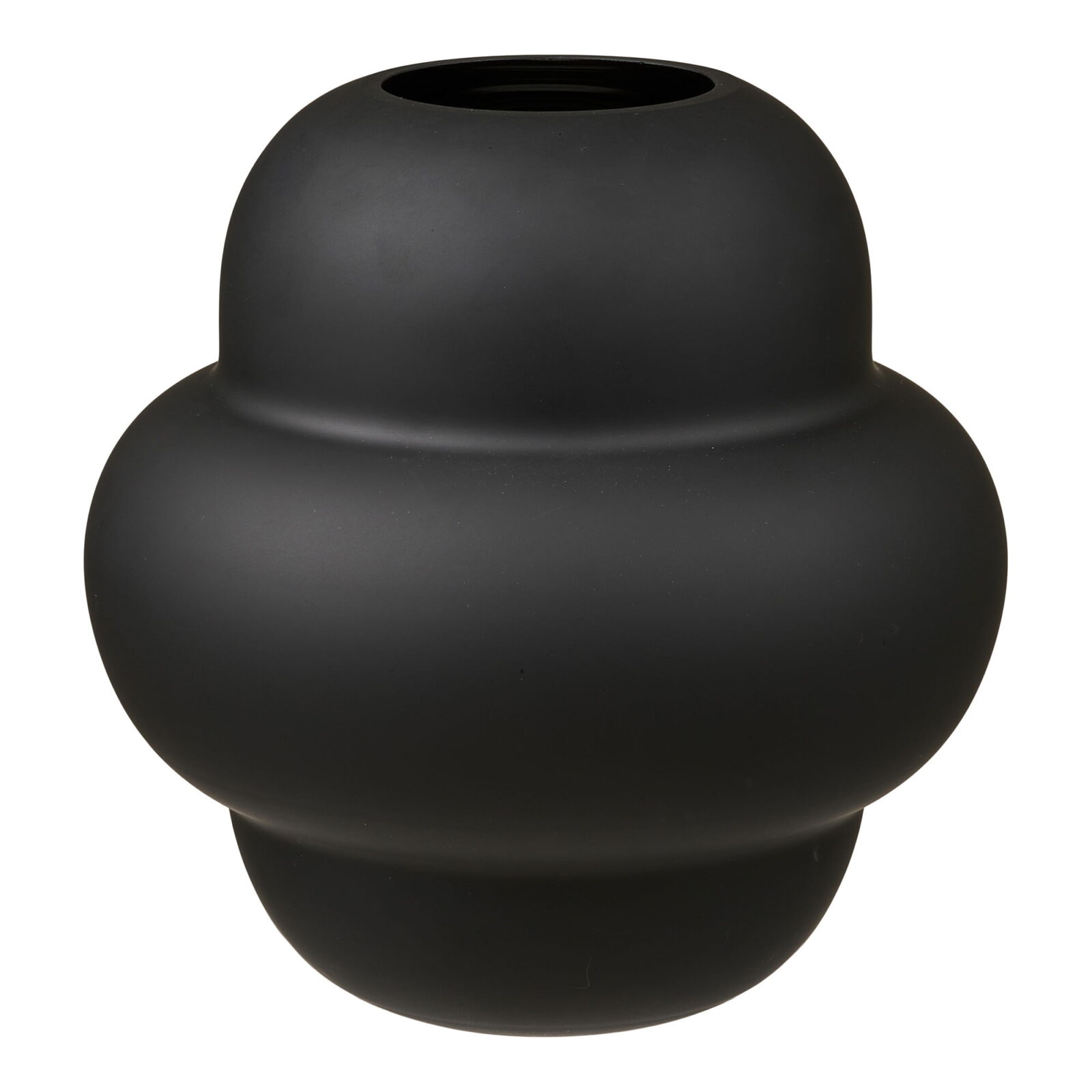 House Nordic Ručně foukaná váza VASE černá