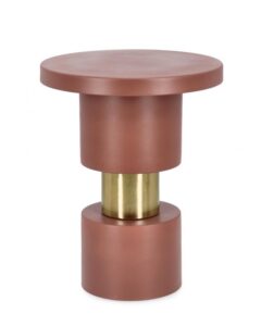 BIZZOTTO Designový odkládací stolek MITUL hnědý