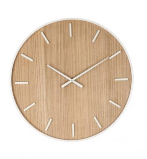 BIZZOTTO Nástěnné hodiny JANVIER bílé 70 cm