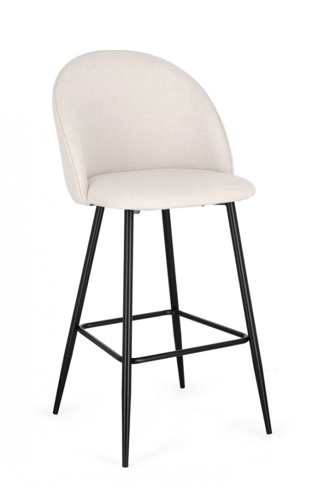 BIZZOTTO Barová židle TANYA bílá