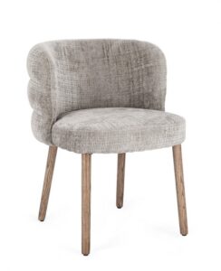 BIZZOTTO Jídelní židle ILMA šedá