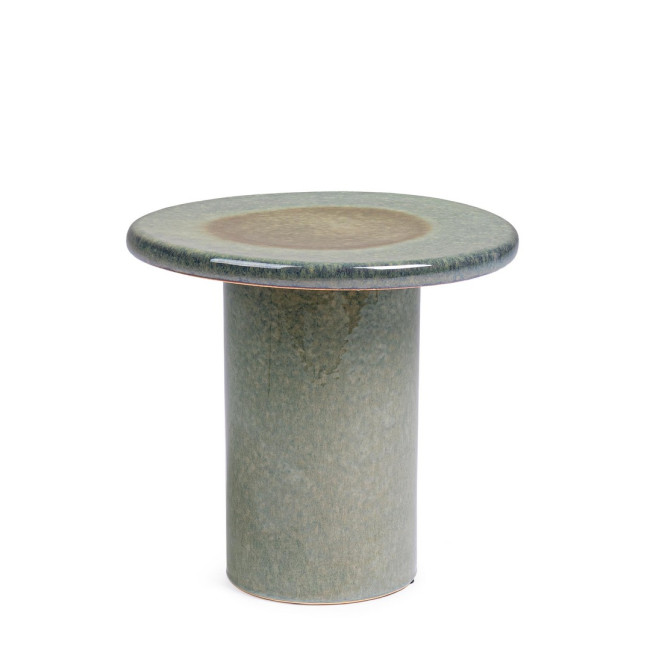 BIZZOTTO Konferenční stolek BARAKI zelený ø40