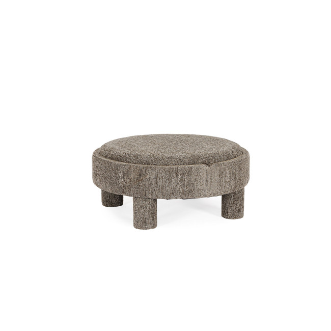 BIZZOTTO Designový pouf TANYA RO šedý