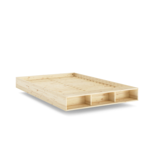KARUP Dřevěná postel MERGE přírodní 140x200 cm