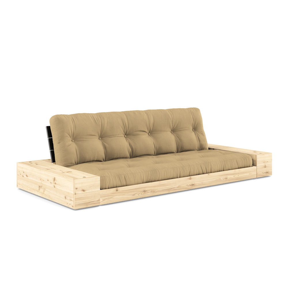 KARUP DESIGN Rozkládací pohovka BASE hořčičná 244 cm