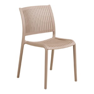 House Nordic Plastová zahradní židle MANZANO taupe