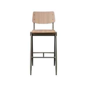 LABEL51 Barová židle SOLID světle hnědá