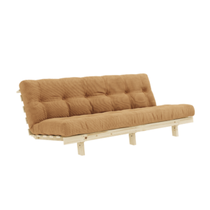 KARUP DESIGN Rozkládací pohovka LEAN karamelově hnědá 200 cm