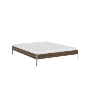 KARUP Dřevěná postel CORE 160x200 cm tmavě hnědá