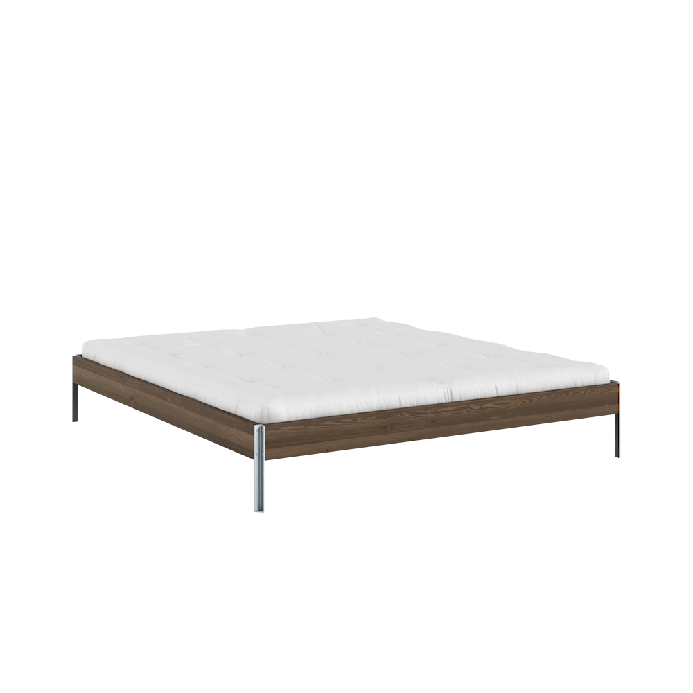 KARUP Dřevěná postel CORE 180x200 cm tmavě hnědá