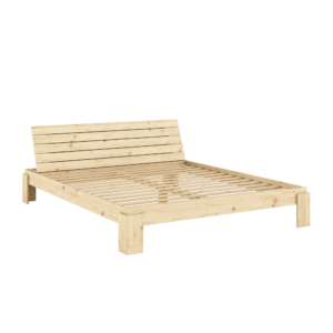 KARUP Postel s čelem LAYERS přírodní 180x200 cm
