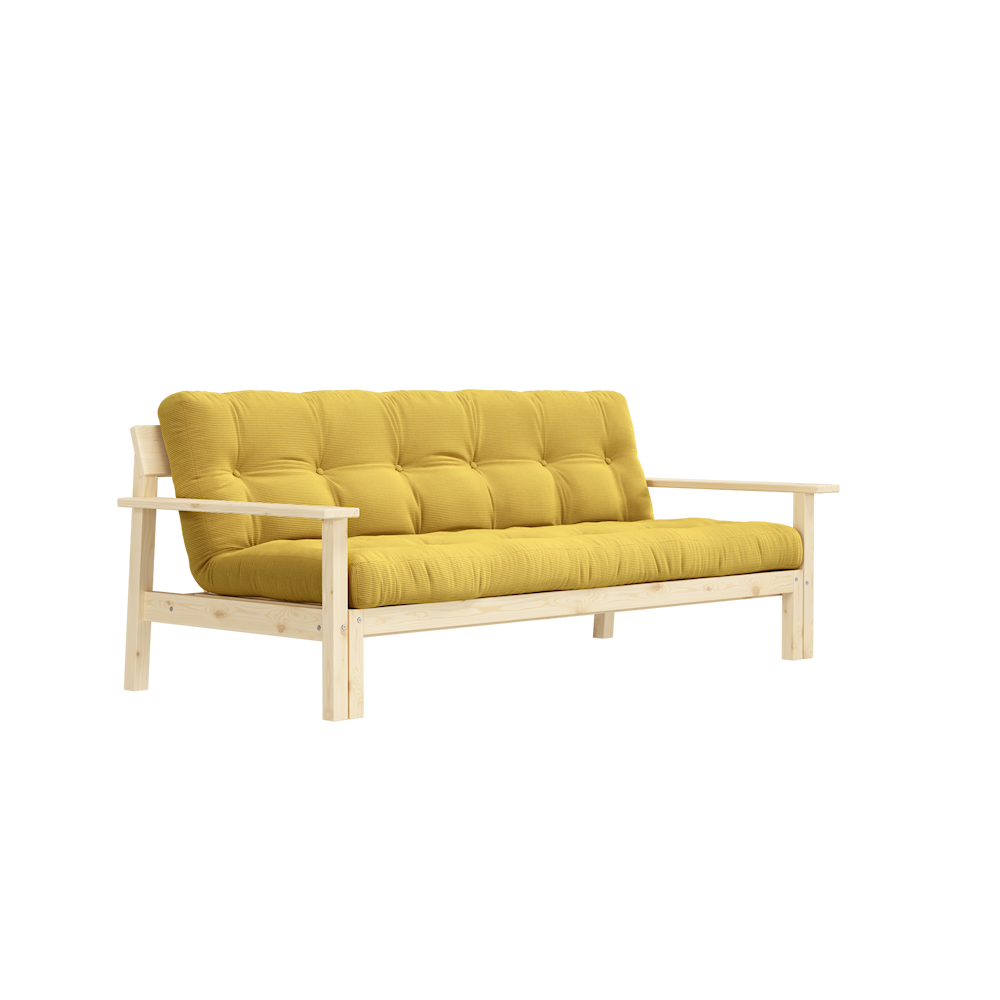 KARUP DESIGN Rozkládací pohovka UNWIND hořčičná 218 cm