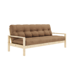 KARUP DESIGN Třímístná rozkládací pohovka KNOB mocca 205 cm