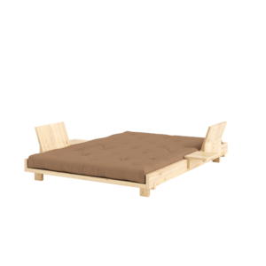 KARUP Čtyřmístná pohovka SOCIAL 204 cm přírodní - hnědá