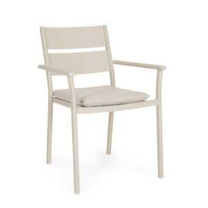 BIZZOTTO Zahradní židle MOLOKAI béžová