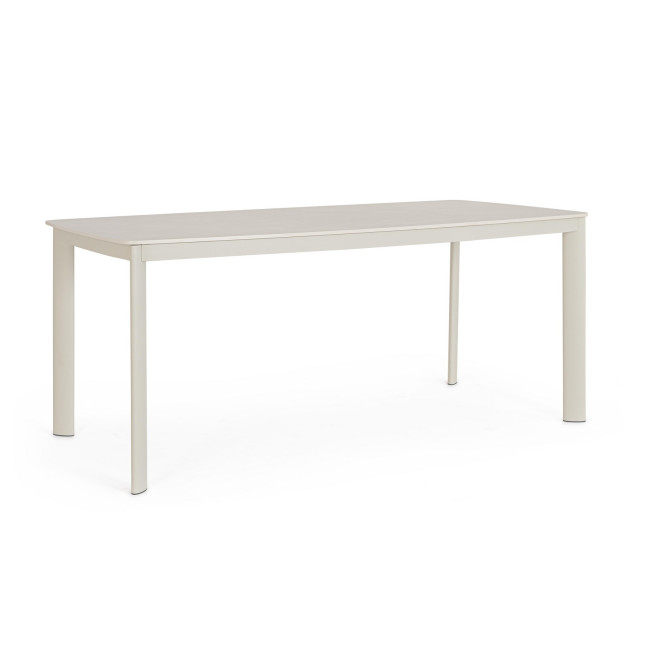 BIZZOTTO Zahradní jídelní stůl ALCORA 180x90 cm béžový