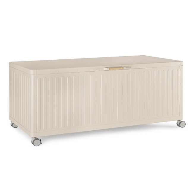 BIZZOTTO Zahradní úložný box OCEAN béžový 182x89 cm
