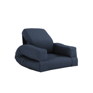 KARUP DESIGN Rozkládací dětské křesílko MINI HIPPO námořnicky modré